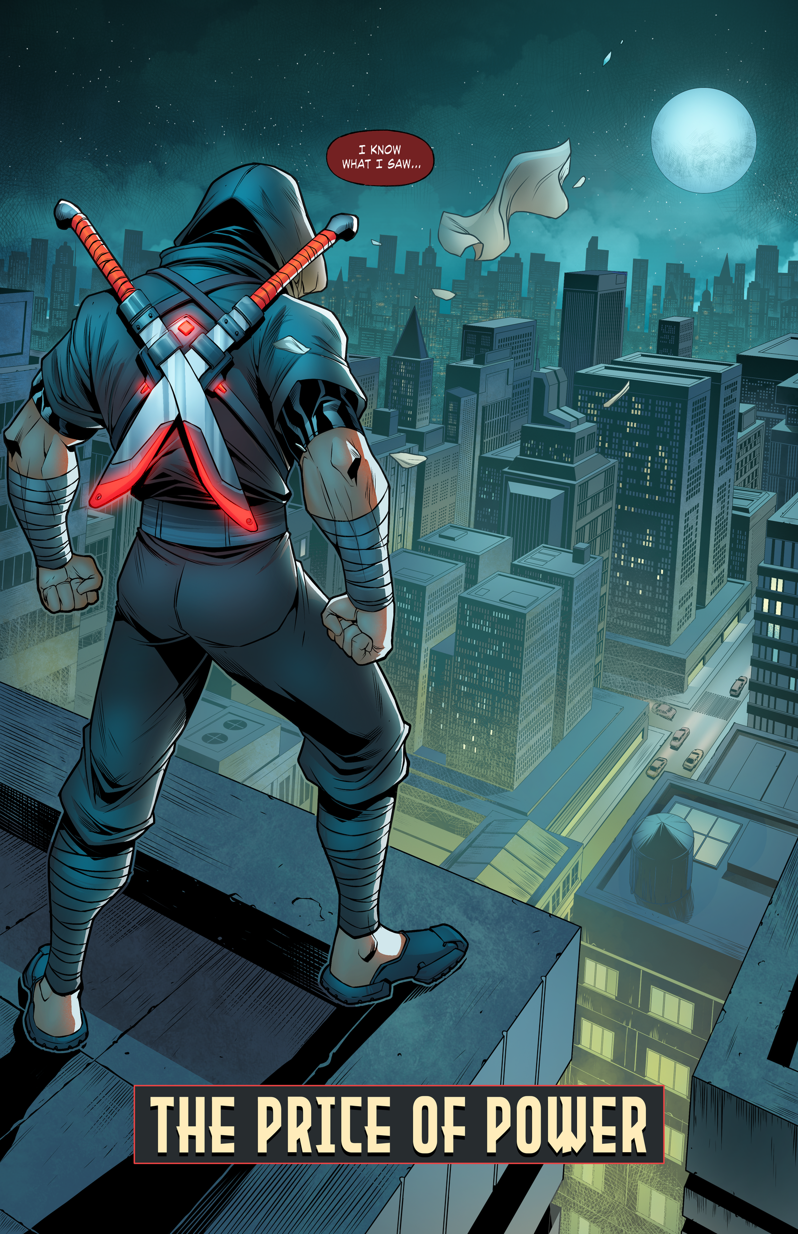 Da Ten Shi: The Price of Power, lettered preview page 1