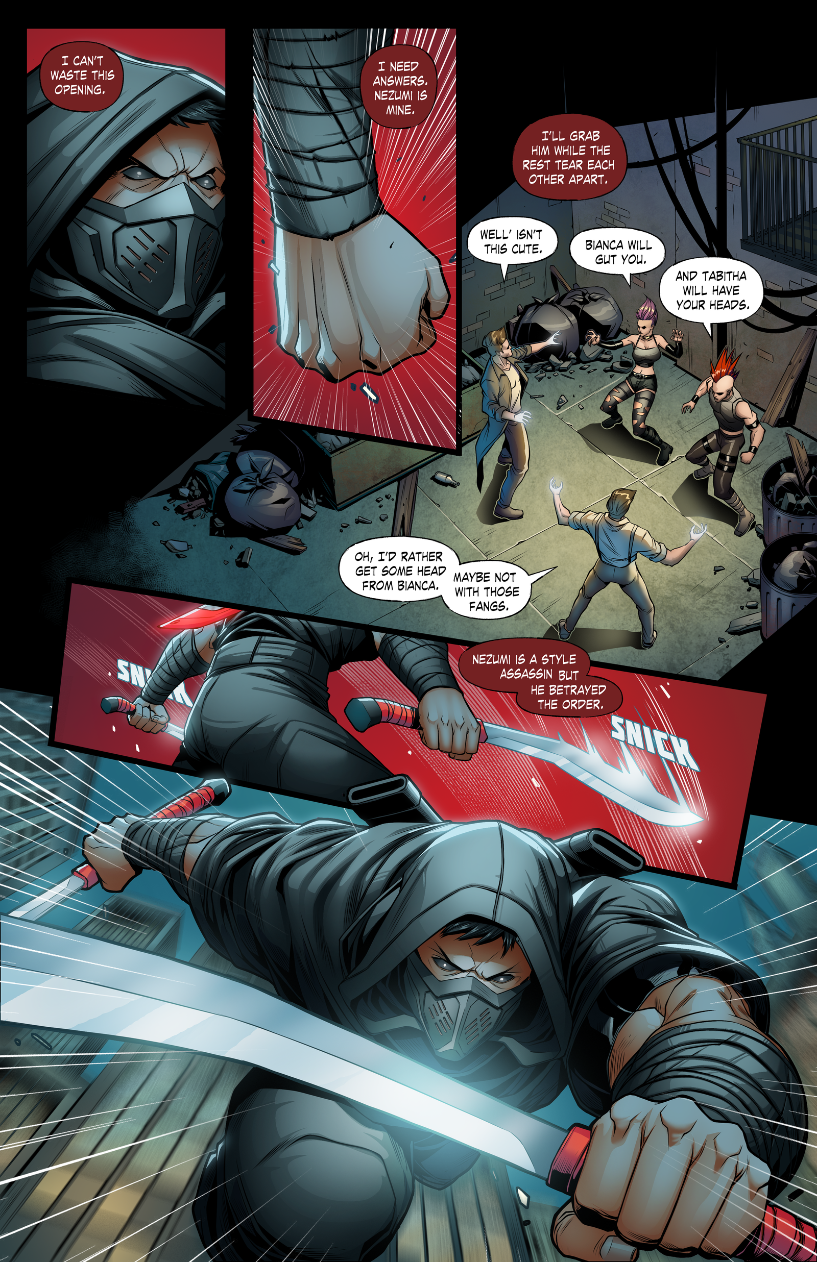 Da Ten Shi: The Price of Power, lettered preview page 3