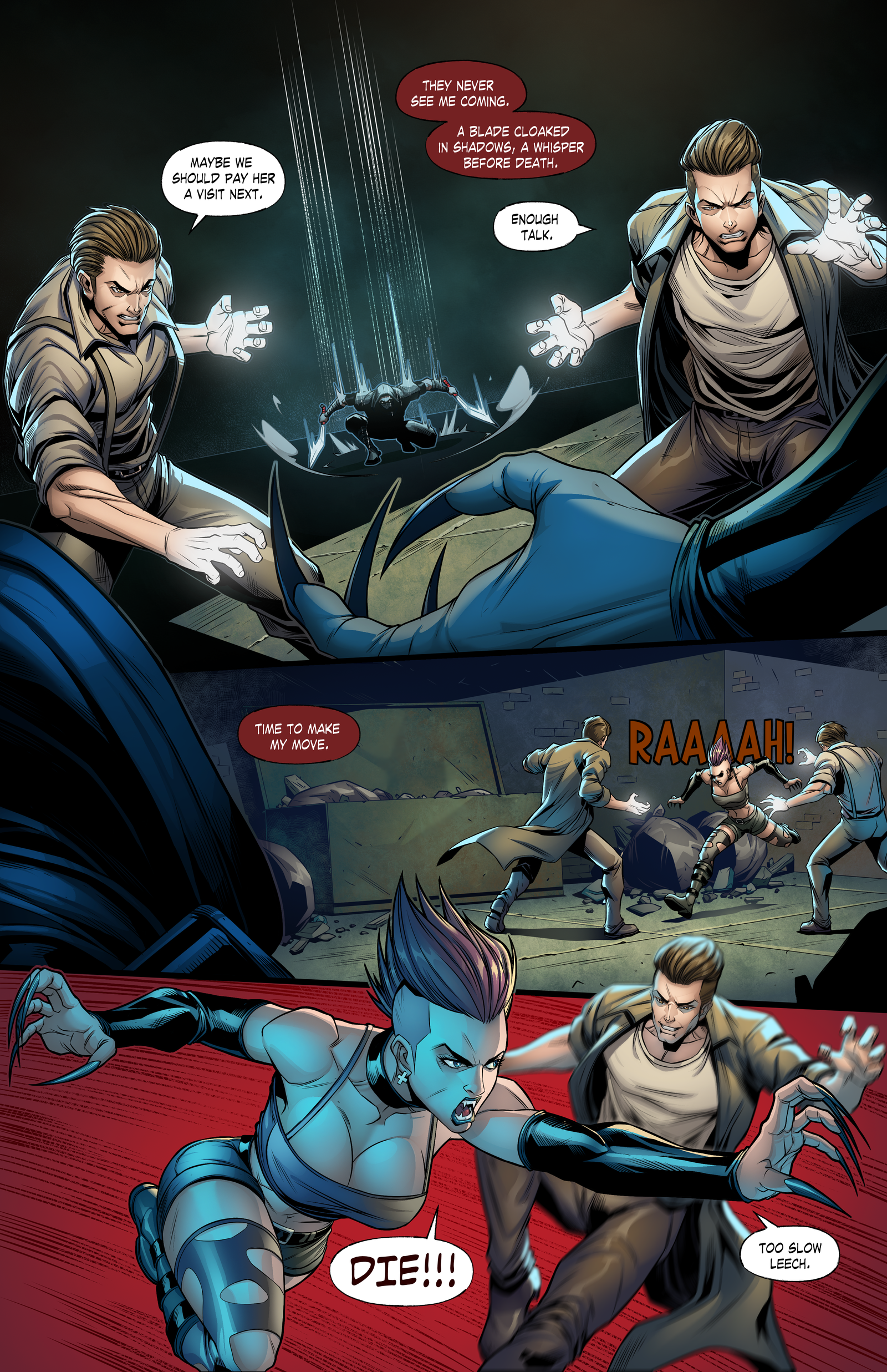 Da Ten Shi: The Price of Power, lettered preview page 4