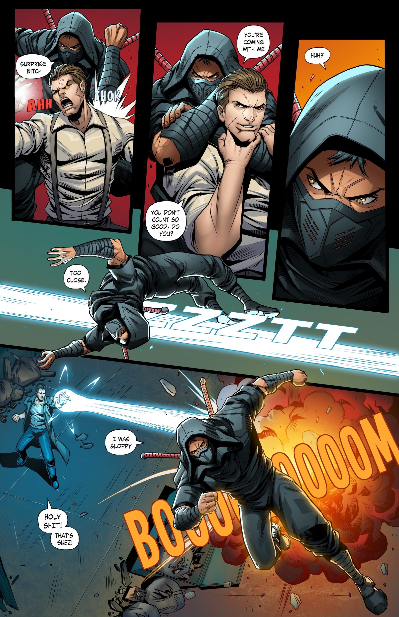 Da Ten Shi: The Price of Power, lettered preview page 5